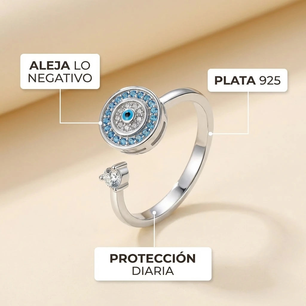 Anillo Ojo Turco Giratorio | OFERTA 2x1