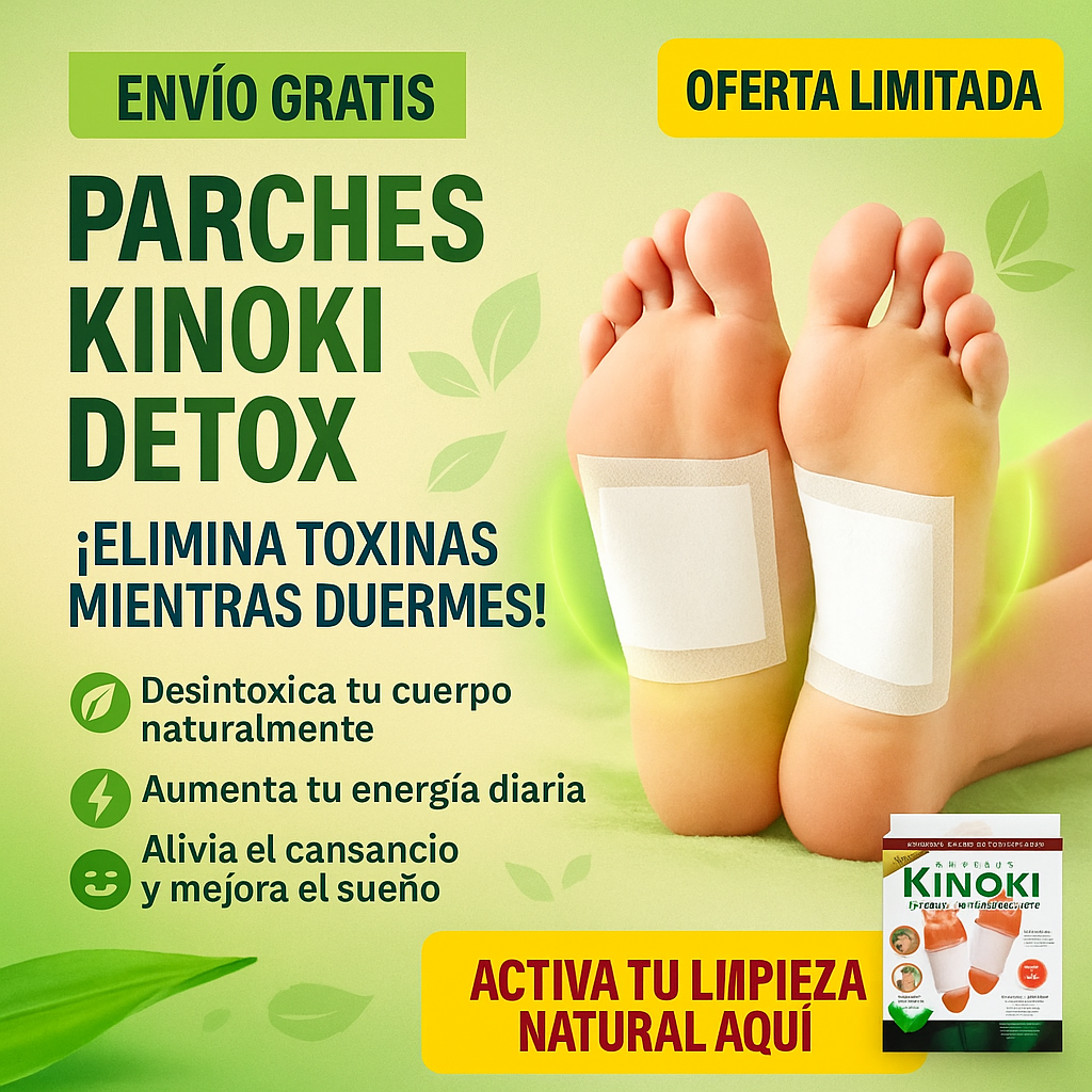 Parches Kinoki Detox (30 unidades)