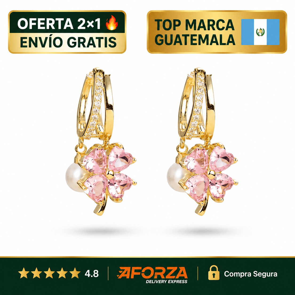 Aretes Detox Linfático | Cuerpo Más Liviano Cada Día