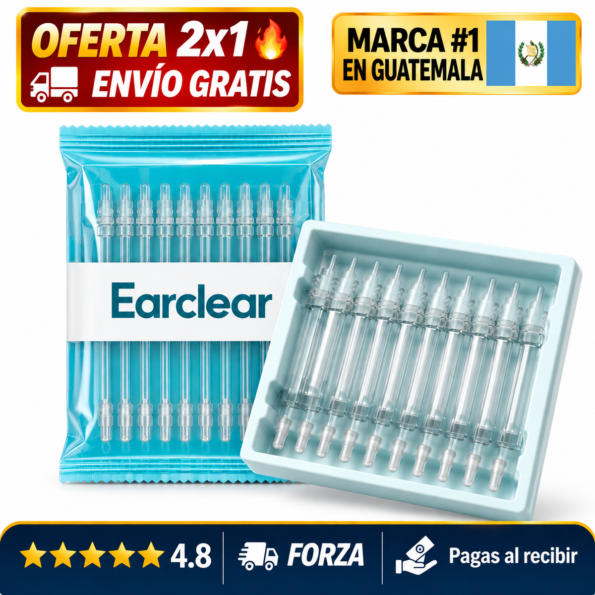 Earclear – Limpiador de Oídos Reutilizable
