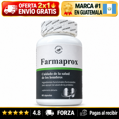 FarmaProx – Cuidado de la Próstata y Confort Urinario · 45+