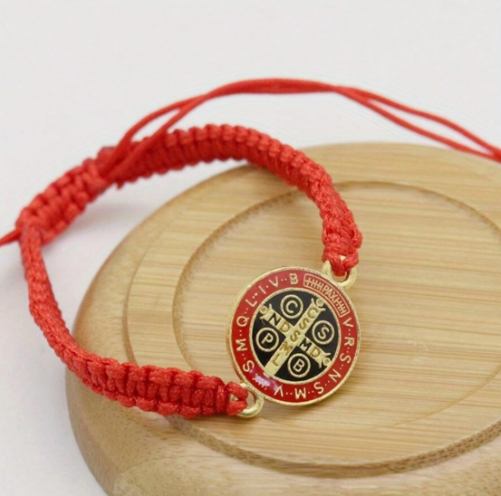 Pulsera San Benito, Amuleto de Protección - 2X1