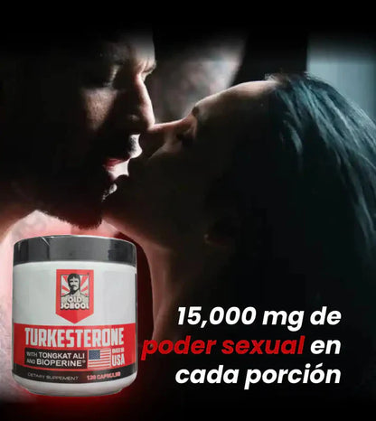Turkesterone | Potencia Natural para Crecer y Rendirse al Máximo (60 cápsulas).
